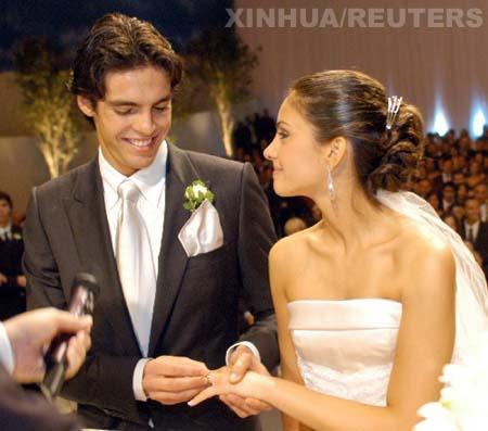 kaka en  mariage
